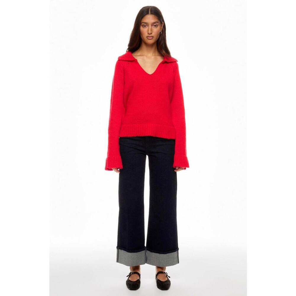 Ciao Lucia Red Belinha Pullover Size M (With Hole)